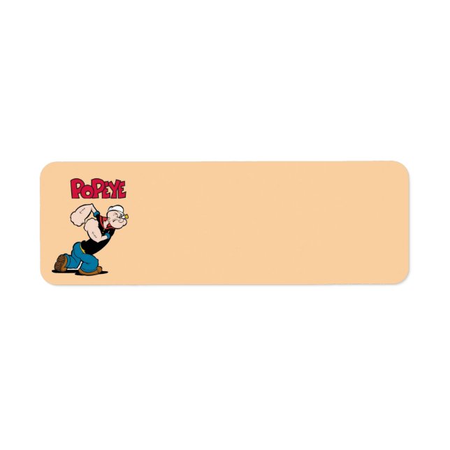 Popeye Return Address Label (Front)