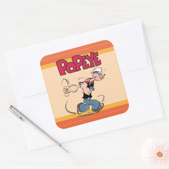 Popeye Sticker (Envelope)