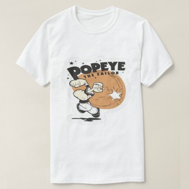 Popeye the sailor T-Shirt (Design Front)