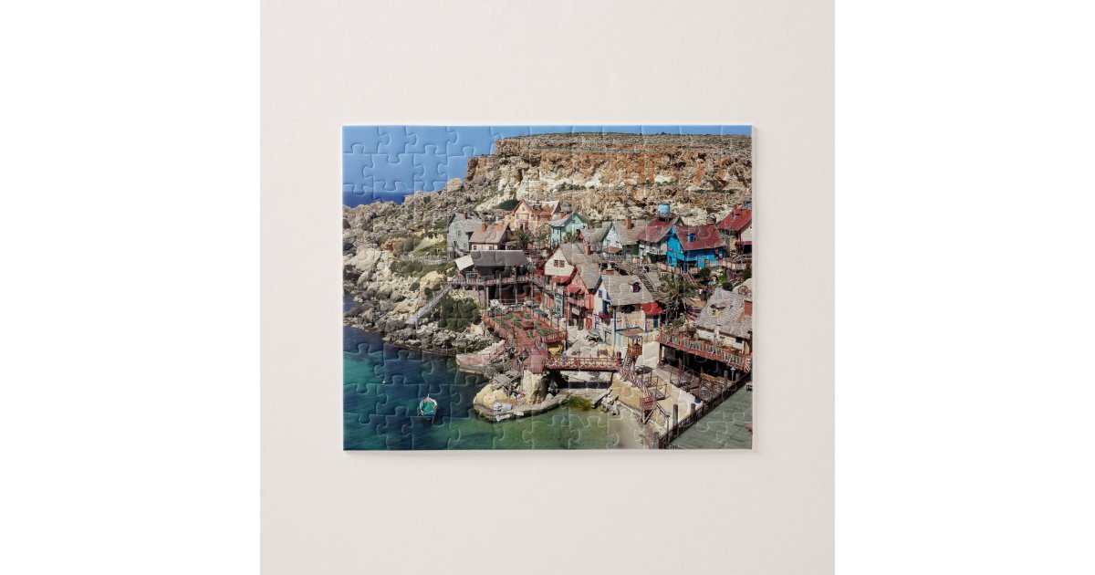 Popeye Village Malta Jigsaw Puzzle