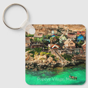 Popeye Village, Malta Keychain