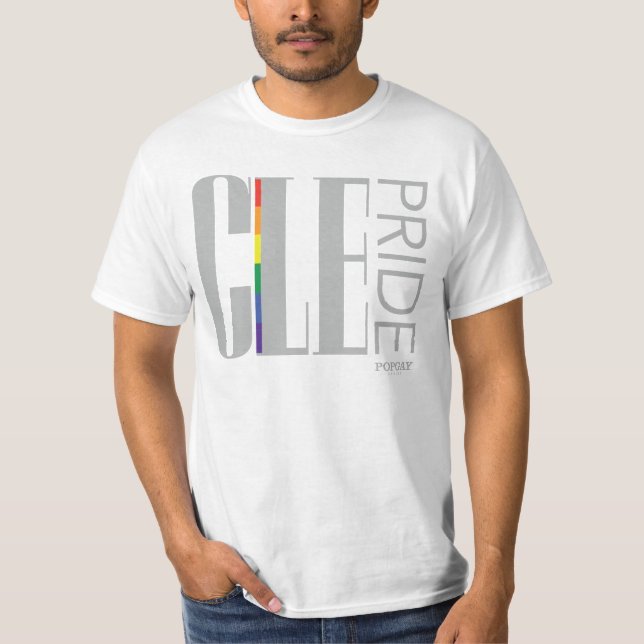 POPGAY Design Pride Collection – CLE T-Shirt (Front)