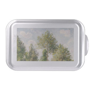Poplars, Éragny Camille Pissarro Cake Pan