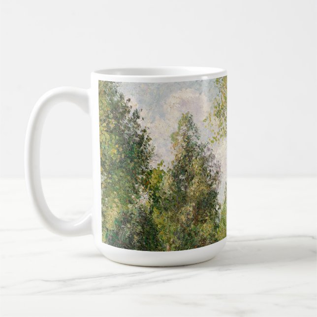 Poplars, Éragny  Camille Pissarro     Coffee Mug (Left)