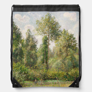 Poplars, Éragny  Camille Pissarro  Drawstring Bag