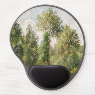 Poplars, Éragny Camille Pissarro Gel Mouse Pad