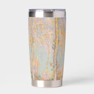 Poplars, impressionist landscape, Claude Monet Insulated Tumbler