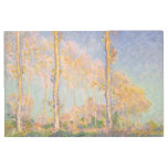 Poplars, impressionist landscape, Claude Monet Metal Print
