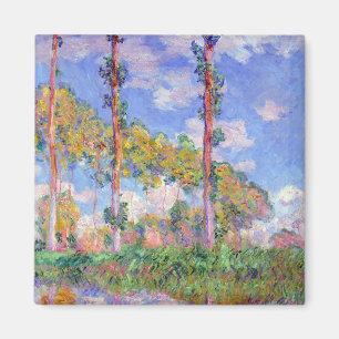 Poplars in the Sun, Monet Magnet