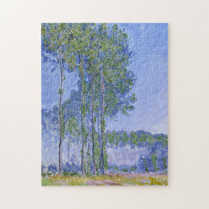Poplars Monet Fine Art Jigsaw Puzzle