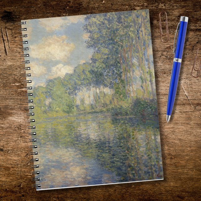 Poplars on the Epte - Monet Notebook (Creator Uploaded)