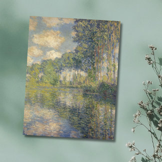 Poplars on the Epte - Monet Postcard