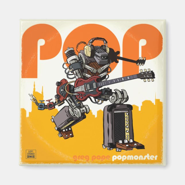 POPMONSTER ALBUM MAGNET (Front)