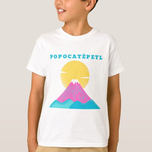 Popocatepetl childrens shirt