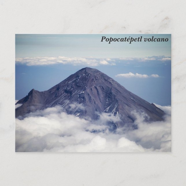 Popocatépetl volcano, Mexico Postcard (Front)