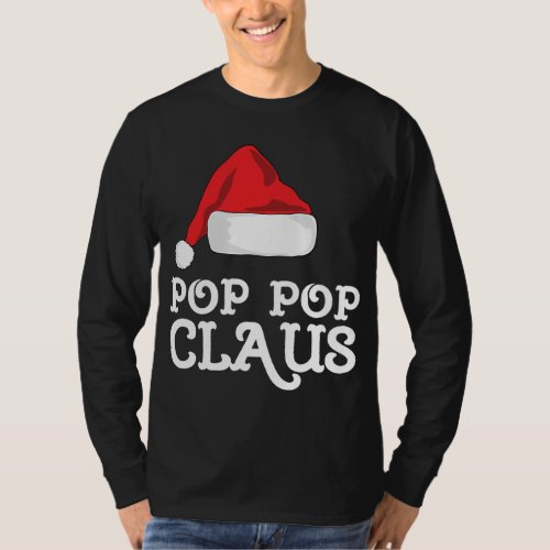 Popop Merry Christmas Funny Matching Family Red Pl T_Shirt