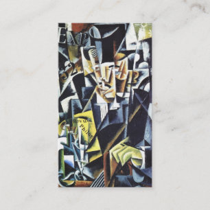 Popova’s art custom business cards
