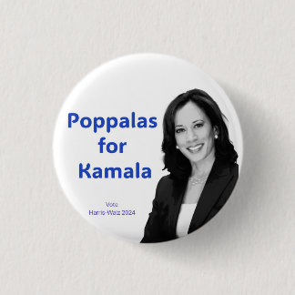 Poppalas for Kamala Button