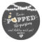 Popped the Question Engagement favor tag Sticker