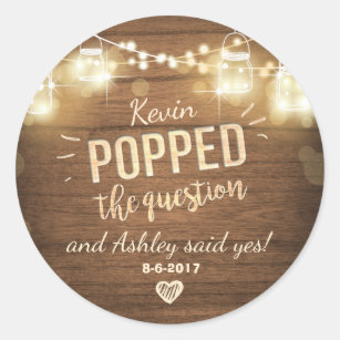 Rustic Engagement Party Decorations Supplies Zazzle