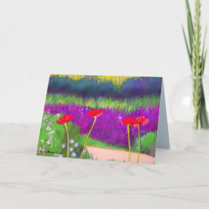 Poppes in Millenium Park Chicago Card