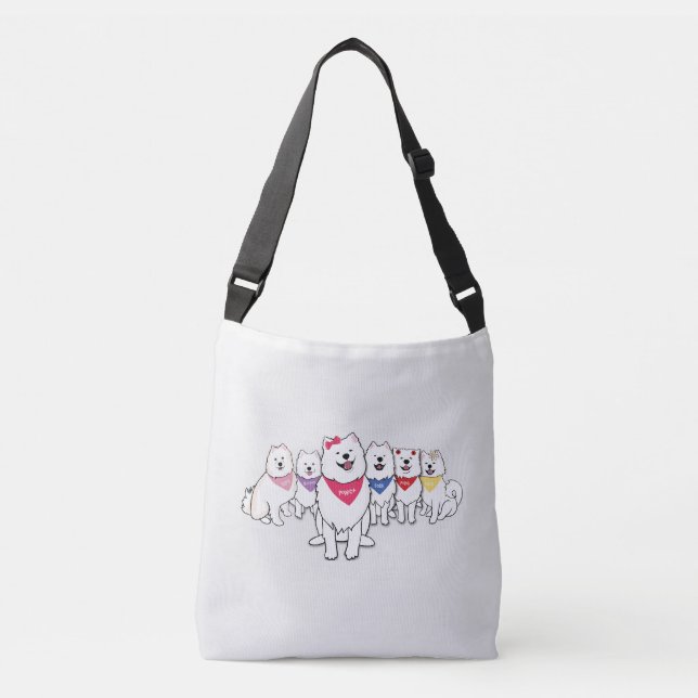 Poppet and the gang crossbody bag (Front)