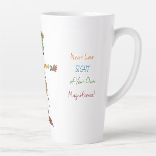 'Poppi' - Never Lose Sight Latte Mug