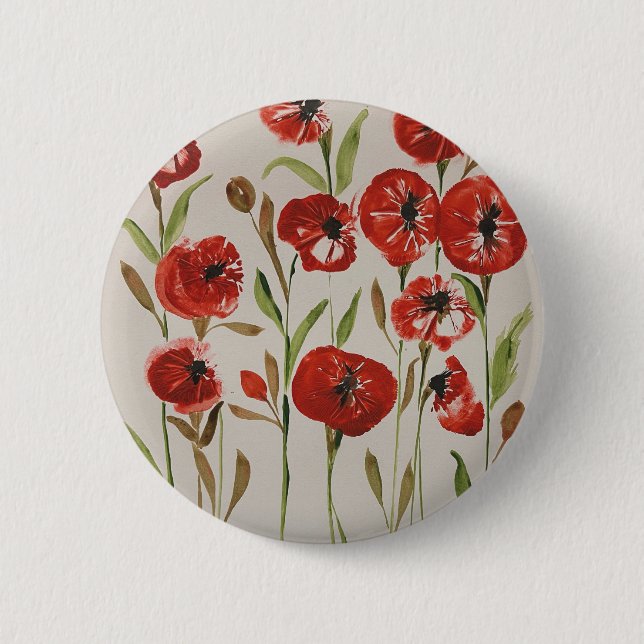 Poppie Badge Button (Front)