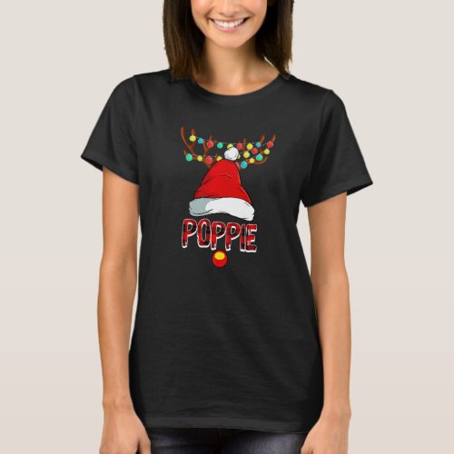 Poppie Deer Matching Family Christmas Costume Rein T_Shirt