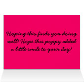 Poppies! 007 cards (Inside Horizontal (Top))