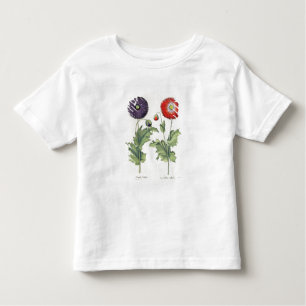 Poppies: 1.Papaver flore multiplici incarnato; 2.P Toddler T-shirt