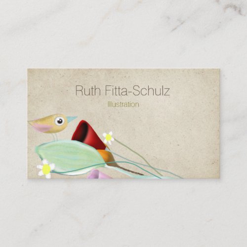 Poppies and Daisies Business Card