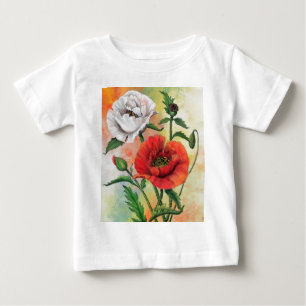 Poppies Baby T-Shirt