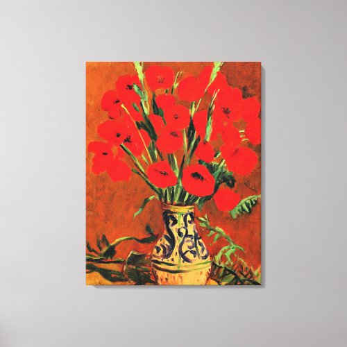 Poppies beautiful painting by Stefan Luchian Canvas Print