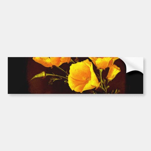 Poppies Bumper Sticker