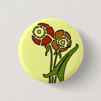 Poppies Button