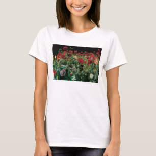 Poppies by John Singer Sargent, Vintage Flowers T-Shirt