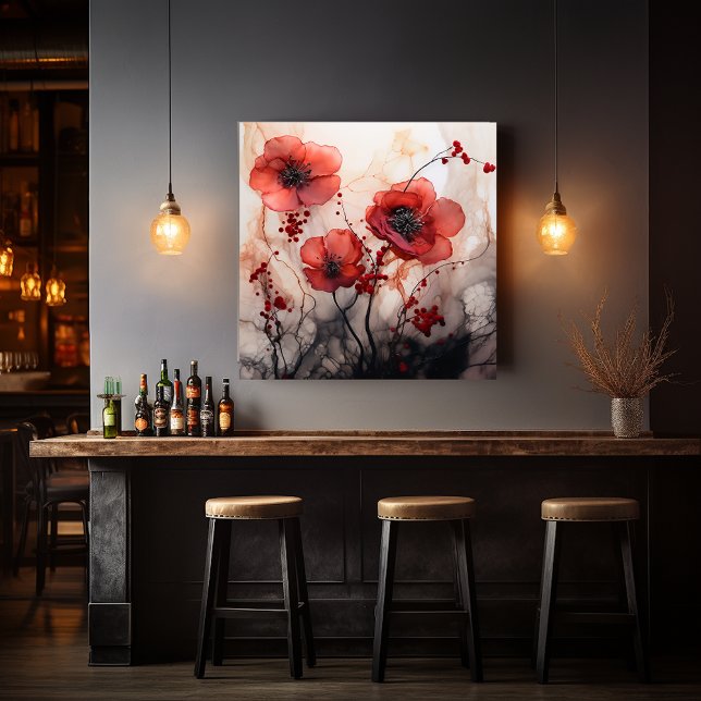 Poppies Canvas Print (For Illustration Purposes Only.
Actual Size May Vary.)
