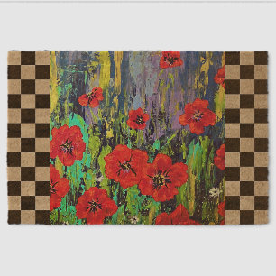 Poppies Coir Mat