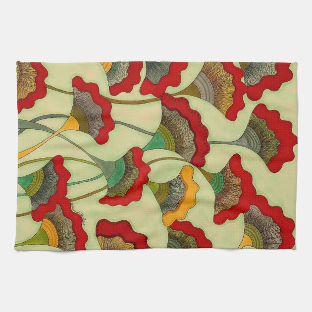 Poppies Cotton Kitchen Towel Zazzle   Poppies Cotton Kitchen Towel Rd90909d97d76444394a1721881e39c1d 2cf11 8byvr 630 