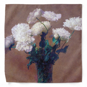 Poppies, Henri Fantin-Latour Bandana