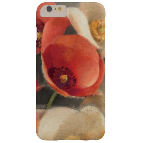 Poppies in Full Bloom Barely There iPhone 6 Plus Case