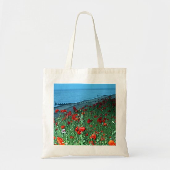 Poppies in Southwold Tote Bag