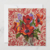 Poppies Inviations (Front)