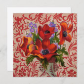 Poppies Inviations (Front/Back)