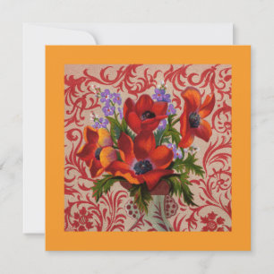 Poppies Invitation