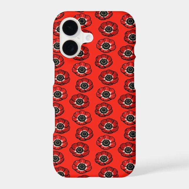 Poppies iPhone Case (Back)