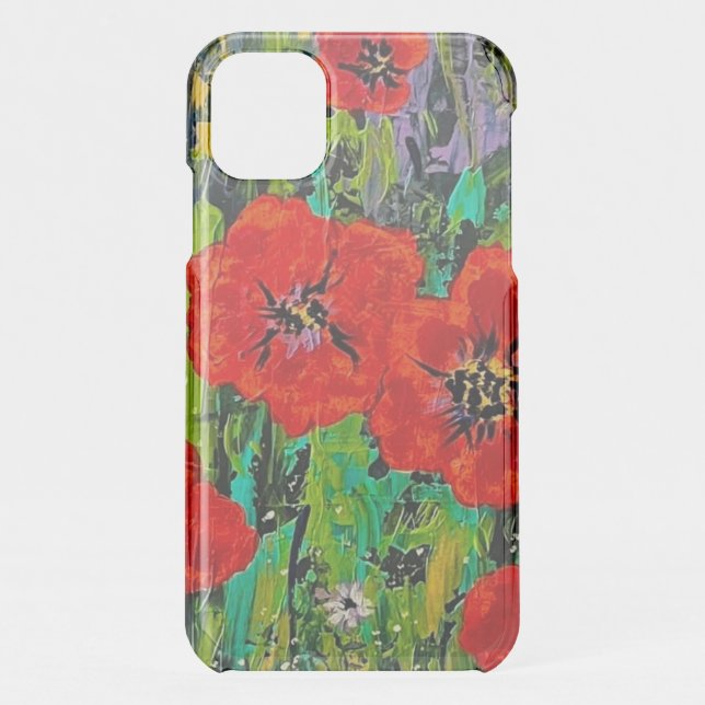 poppies iPhone Case (Back)