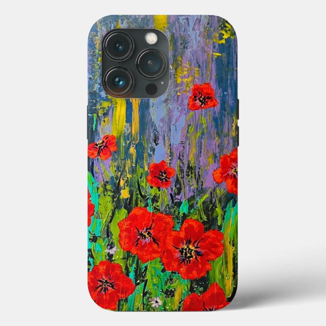 Poppies iPhone / iPad case (Back)