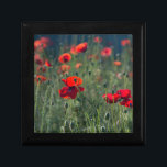 Poppies Keepsake Box<br><div class="desc">Keepsake/jewelry boxes available in various sizes and colors.</div>